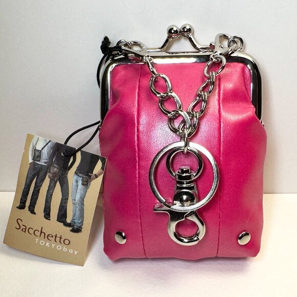 Sacchetto Hot Pink POCO Clip-On Purse by TOKYOBay - Picture 2 of 10